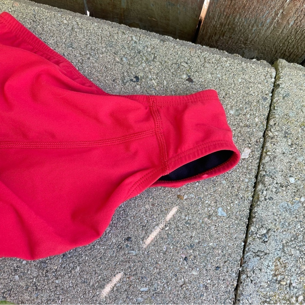 NIKE Hydrastrong Women’s Red One-Piece RacerBack Team Swimsuit Size 6 - Picture 11 of 12